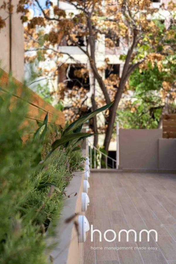 Nemeseos 1St Floor Homm Apartment With Roof Garden And Wading Pool Aten Exteriör bild